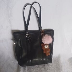 Coach - black handbag EUC